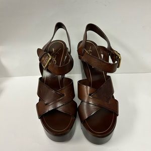 Yves Saint Laurent Wood Platform